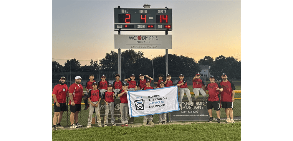 9/10/11 District 13 Champions