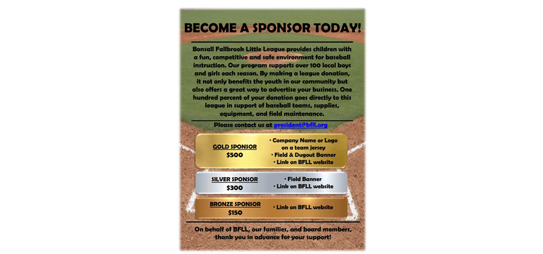 Sponsorships
