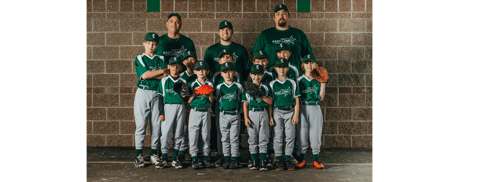 East Lane Minors Baseball Team