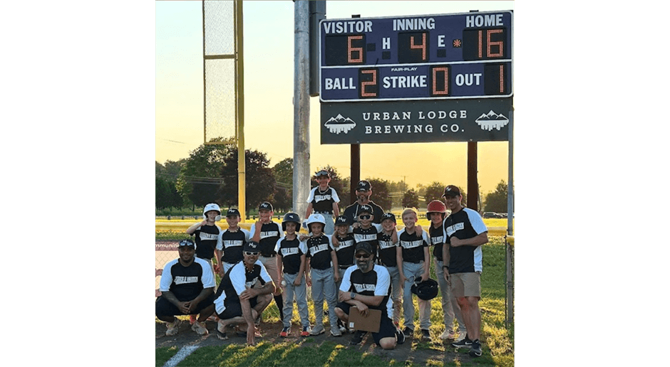 2025 Minor League Champions - Hadden & Whidden