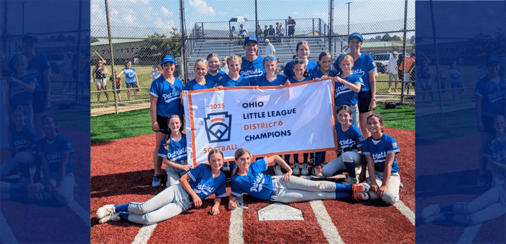 2025 12U Softball All Stars - District Champions