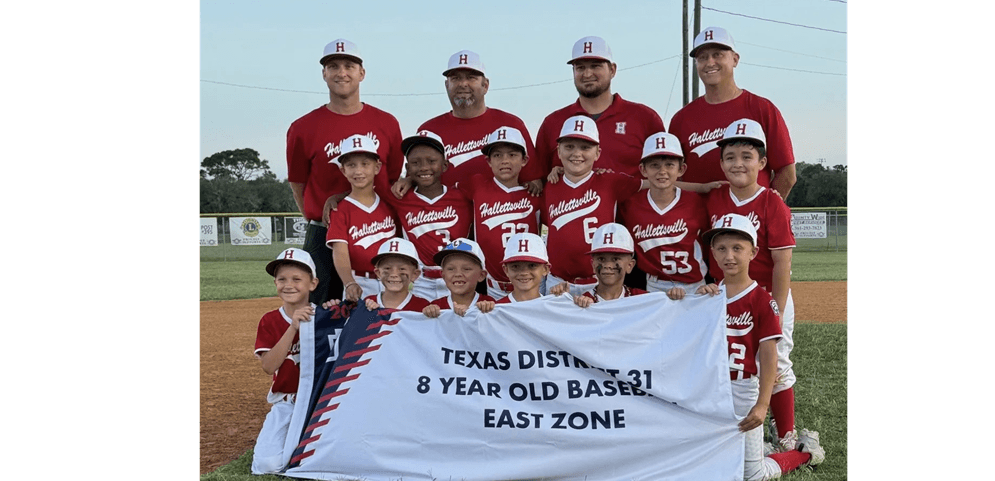 8's Baseball District Champs 2025!