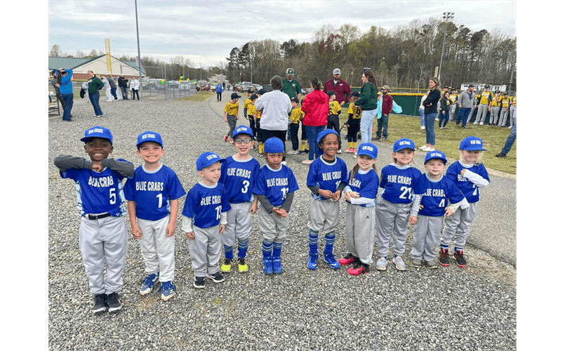 2023 Tball Blue Crabs