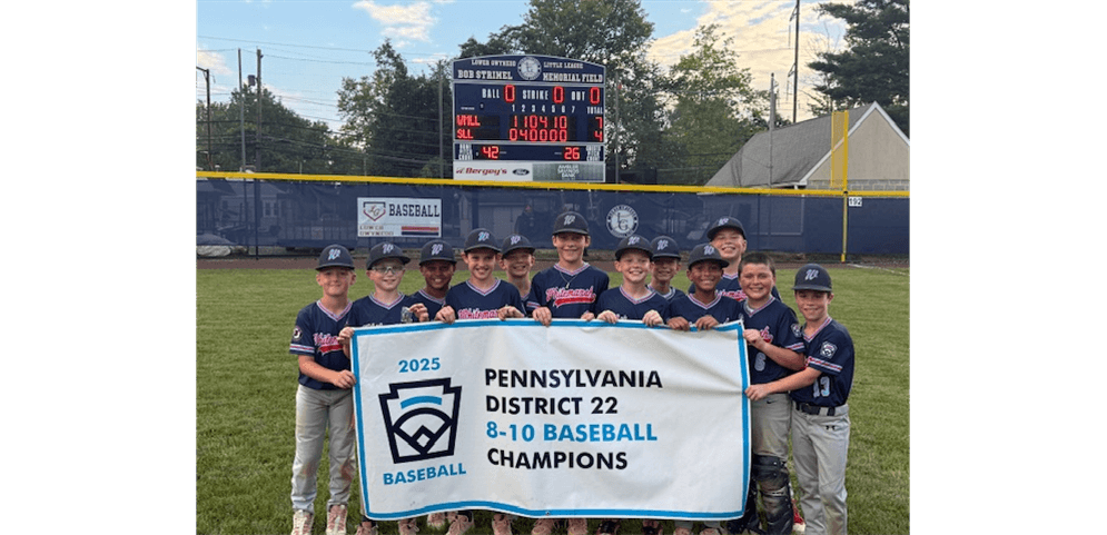 2025 8-10 District 22 Champions