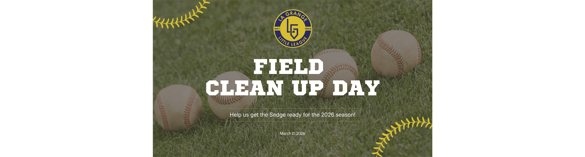 2026 Field Clean Up Day
