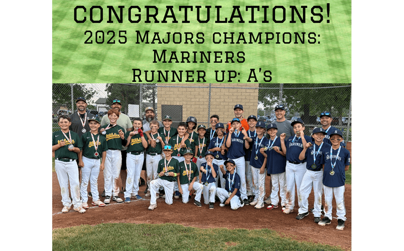 2025 MAJORS CHAMPIONS!