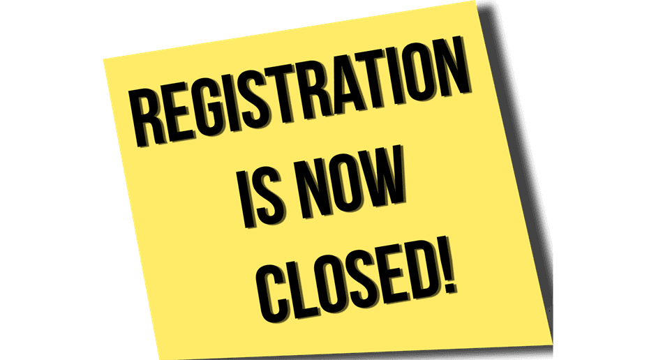 Registration Closed
