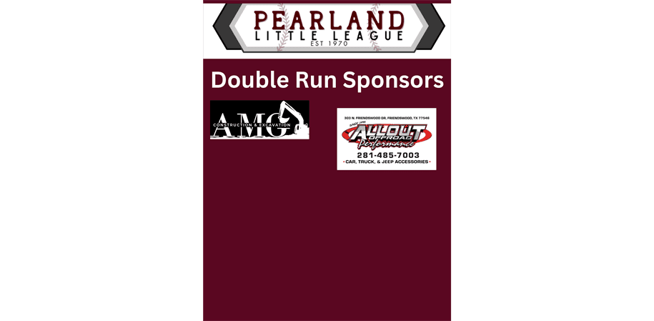 Double Run Sponsors