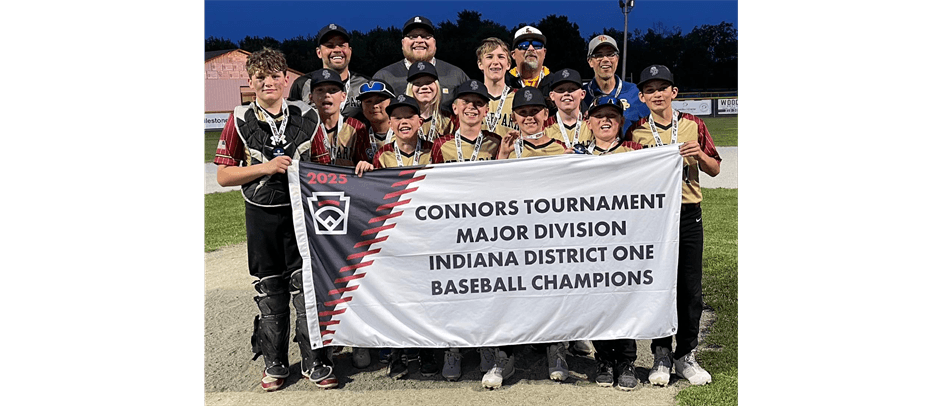 2025 District 1 Connor Tournament Champions - Team Martinez
