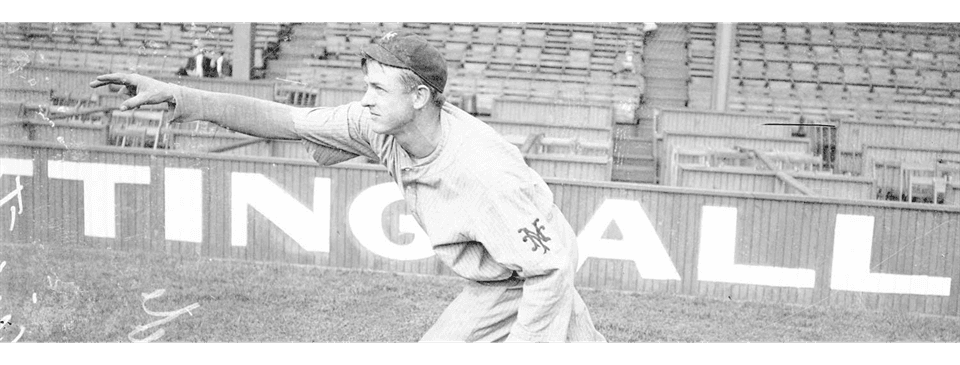 Christy Mathewson Warmup