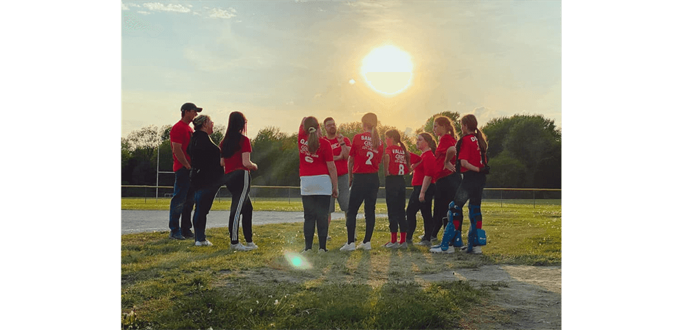 Pep Talk at Sunset