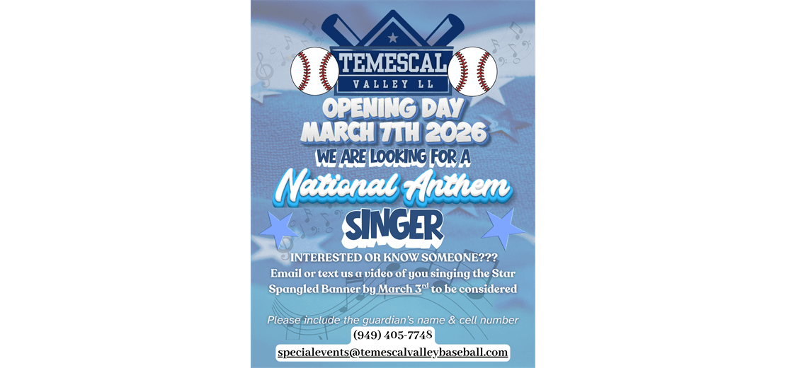 Temescal Valley Little League photo