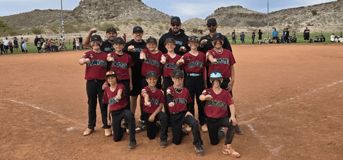 2025 Majors 1st Place Team - Coach Petrauschke