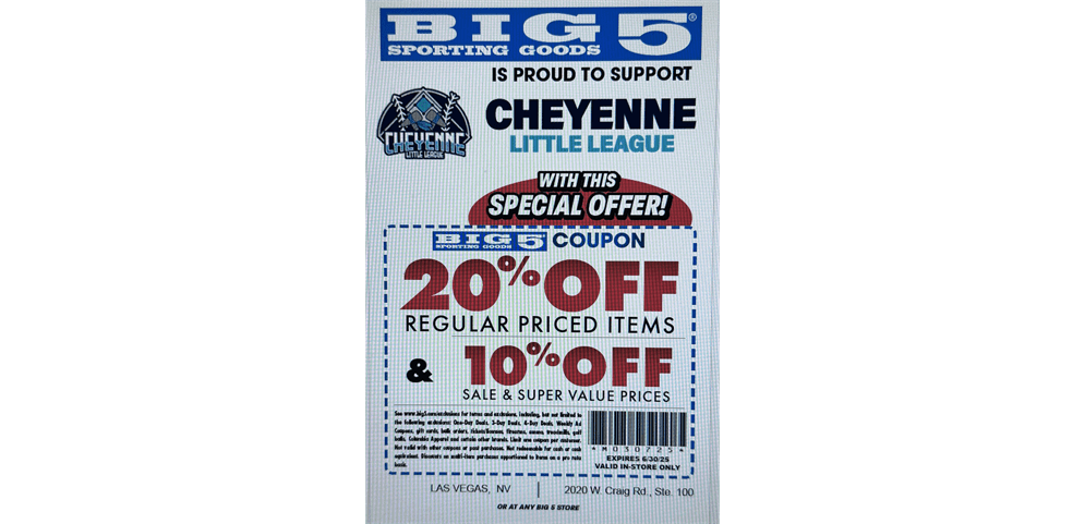 Big 5 Special