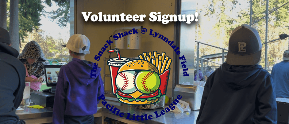 The Snack Shack Needs Volunteers