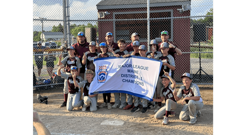 2023 11/12 District 1 Baseball Champions