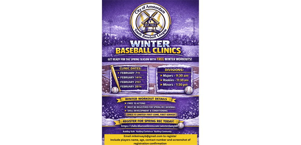 Winter Work-out registration info