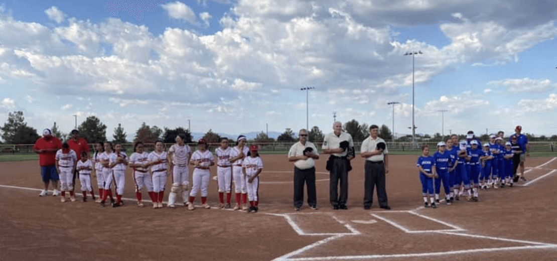 Minor Girls Softball Team at the AZ State LL Tournament