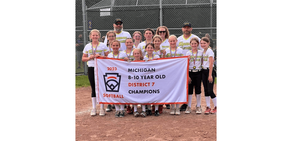 2023 Minors Softball - ALG/MC - District Champions