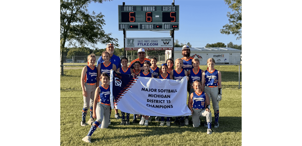 2025 Major Softball All Stars - District Champions/State Qualifiers