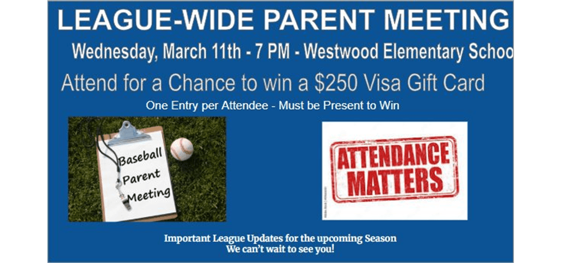 Parent Meeting - Wednesday, March 11th
