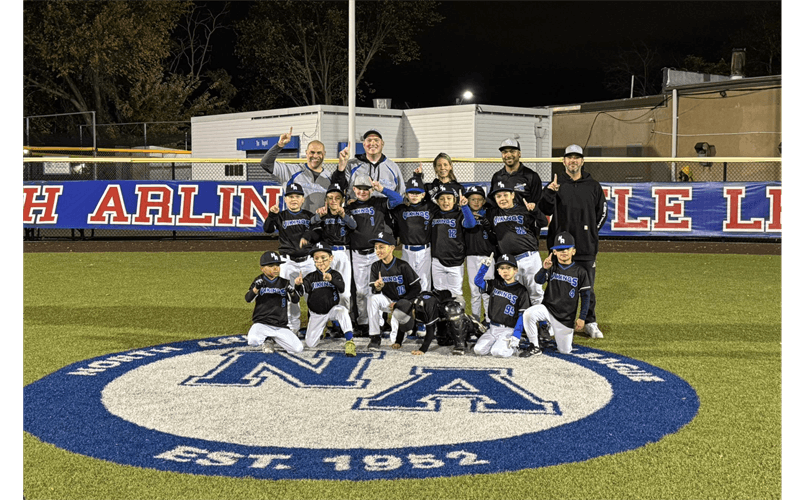 2025 Fall League 8u undefeated Champs