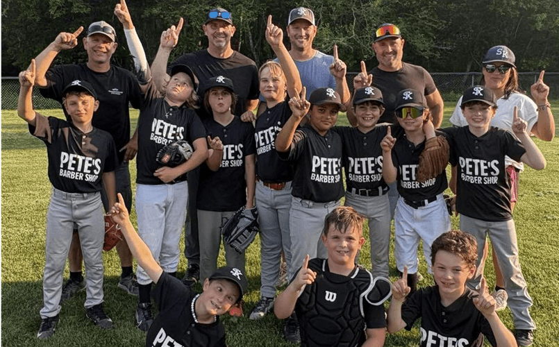 Pete's Barber Shop the 2025 AAA League Champs!