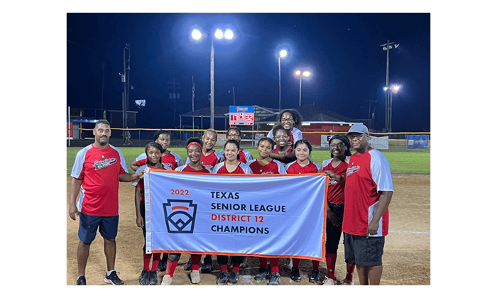 2022 Softball District 12 Champs