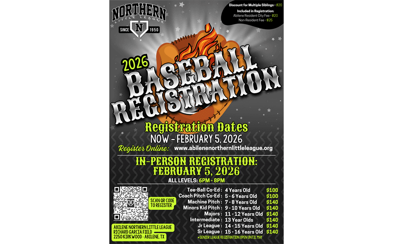 Abilene Northern Little League photo