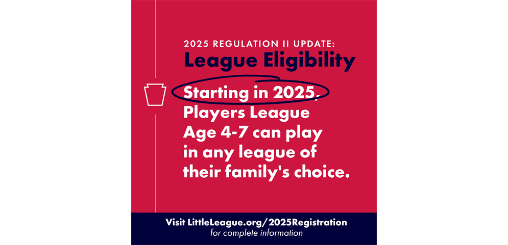 League Eligibility - New for 2025