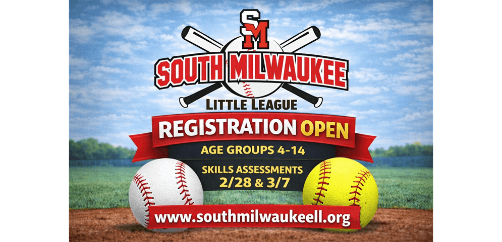 2026 South Milwaukee Little League Registration is Now Open!