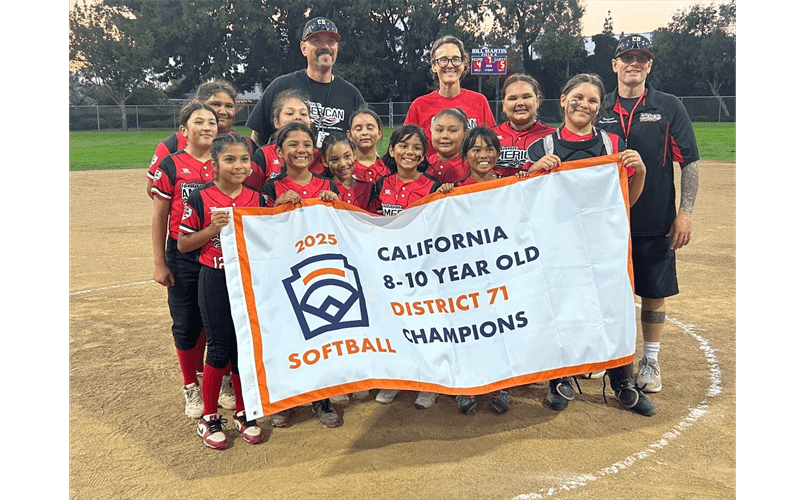 2025 8-10 Softball District 71 Champions