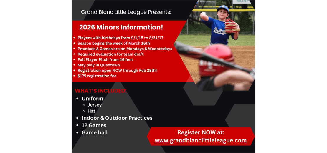 2026 Minors Info!