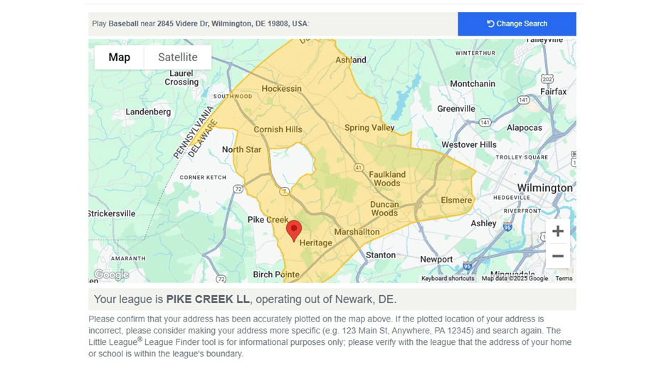 PCLL Map