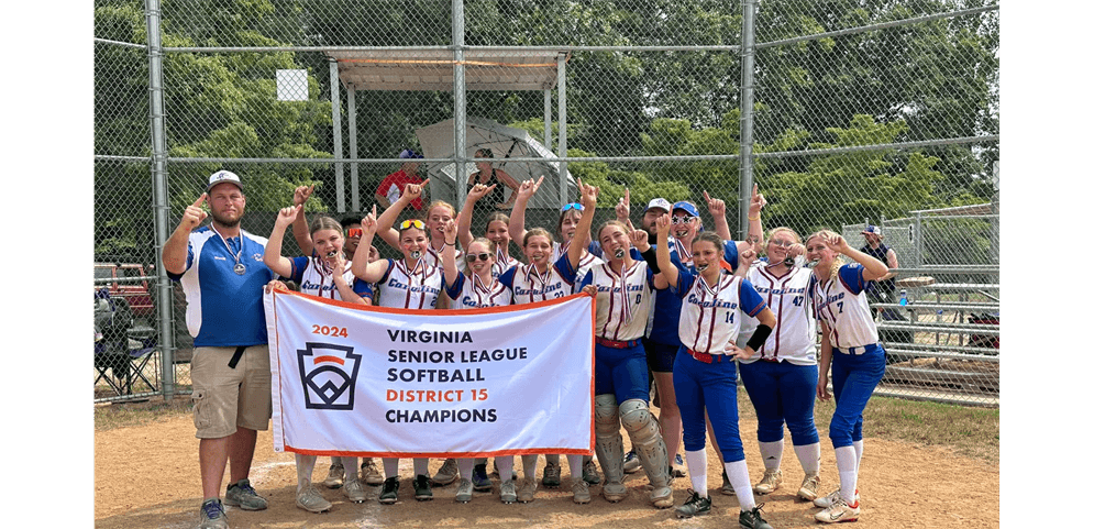Senior Softball District Champs 2024