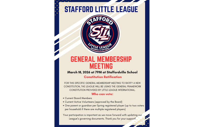 General Membership meeting