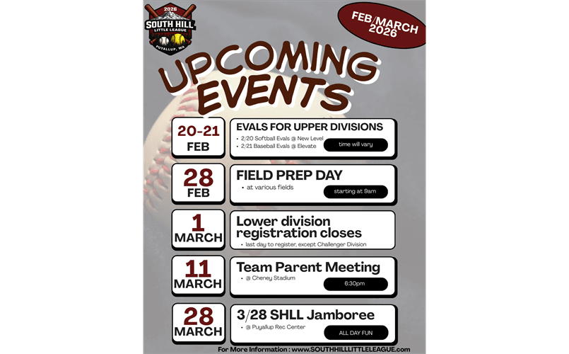 Upcoming Events
