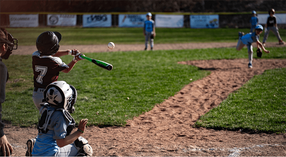 Blue Hill vs Surry Minors Baseball on 2024 Opening Day