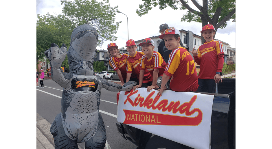 KNLL All Stars in 4th of July Parade!