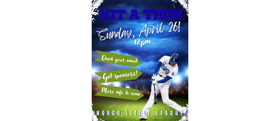 Hit a thon April 26