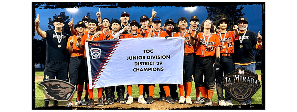 JUNIOR BEAVERS - DISTRICT 29 CHAMPS!