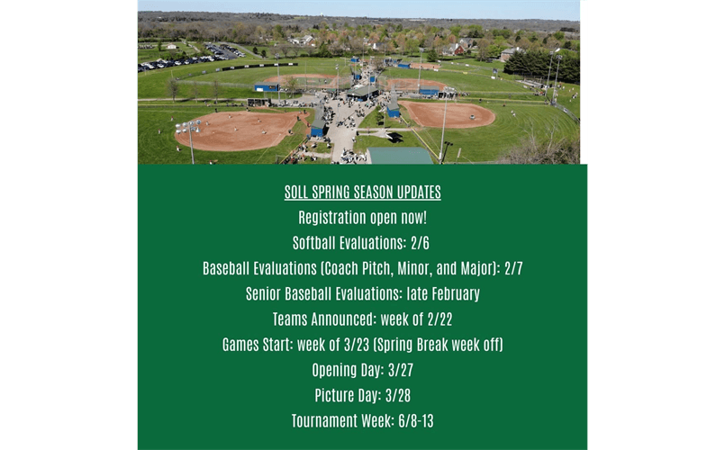 Important Dates for Spring 2026