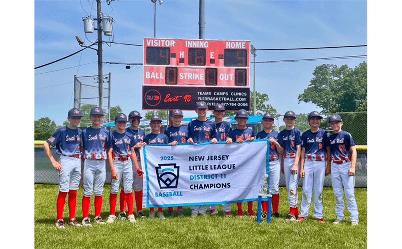 2025 District 11 Champions: 12s Baseball