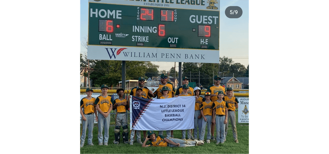 2023 12u District 14 Champions!