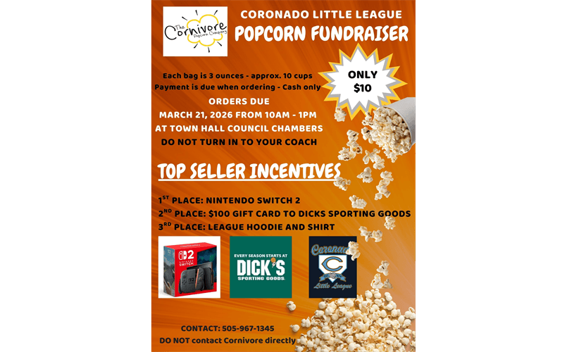Popcorn Fundraiser