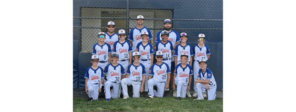 Minors Baseball District All Stars 2025