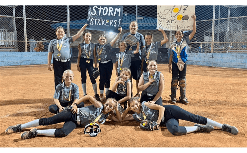 Our '25 Minors Softball Champs..the Storm Strikers!