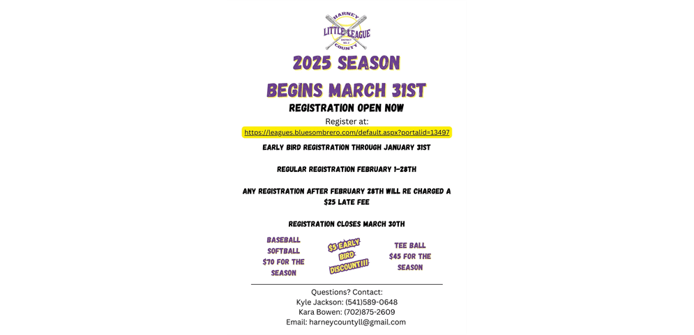 2025 Registration