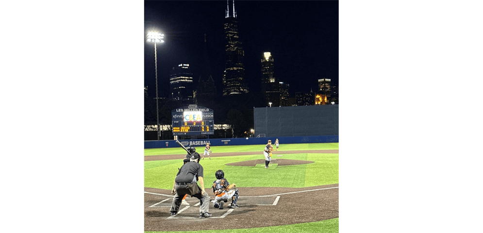 Playing under the lights at UIC