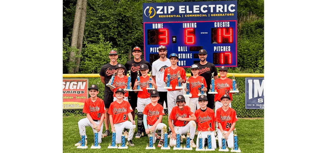 Congrats to East Side’s 2025 Majors Champions Orioles!